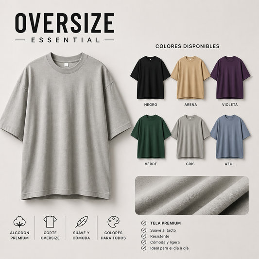 Remera Oversize Lisa